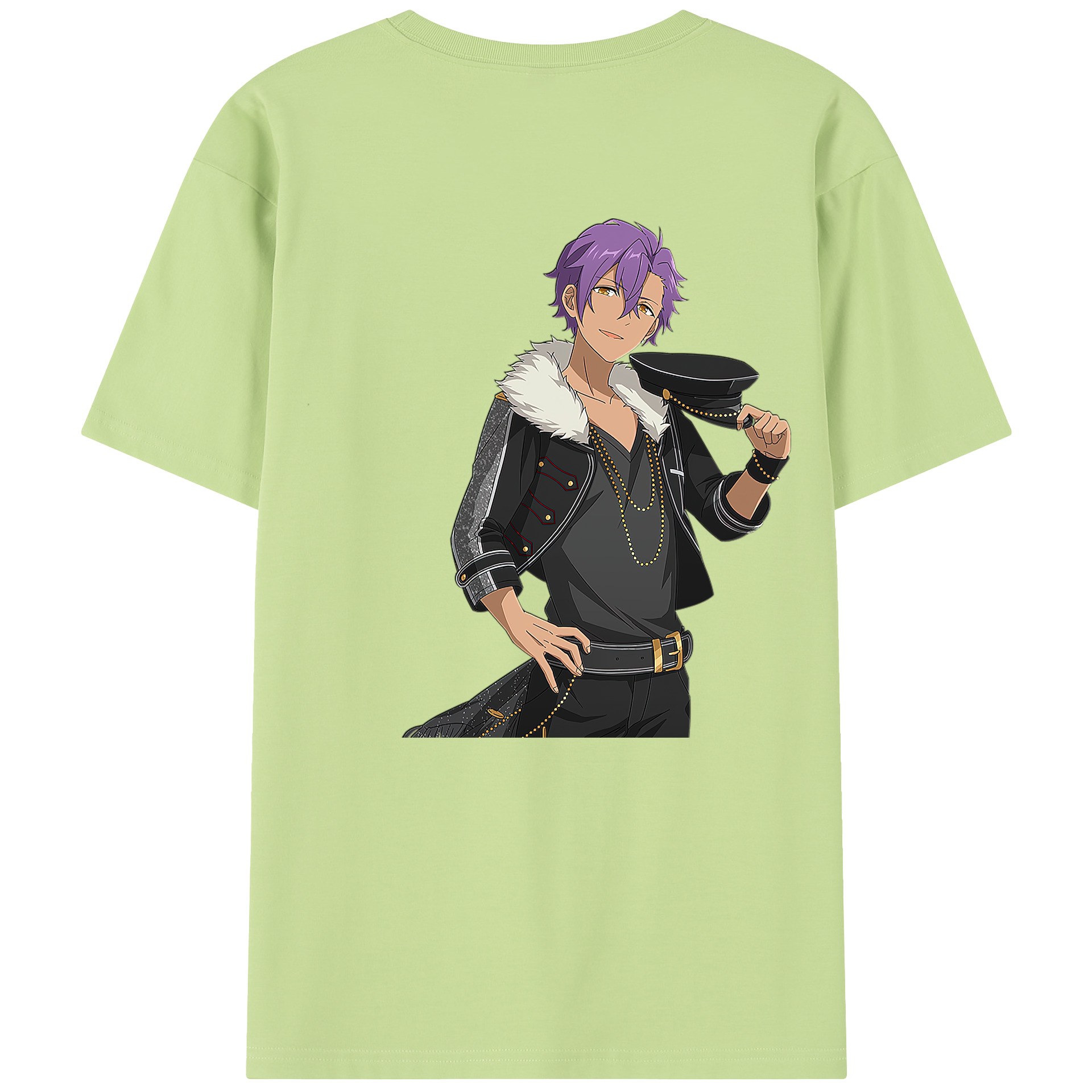 （画像用） あんさんぶるスターズ! Ensemble Stars 綿100％半袖Tシャツ（背面プリント）